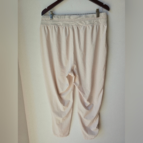 ARITZIA BABATON The Group Arrow Woven Joggers Cinch Hem Casual Pants XL - Picture 9 of 11